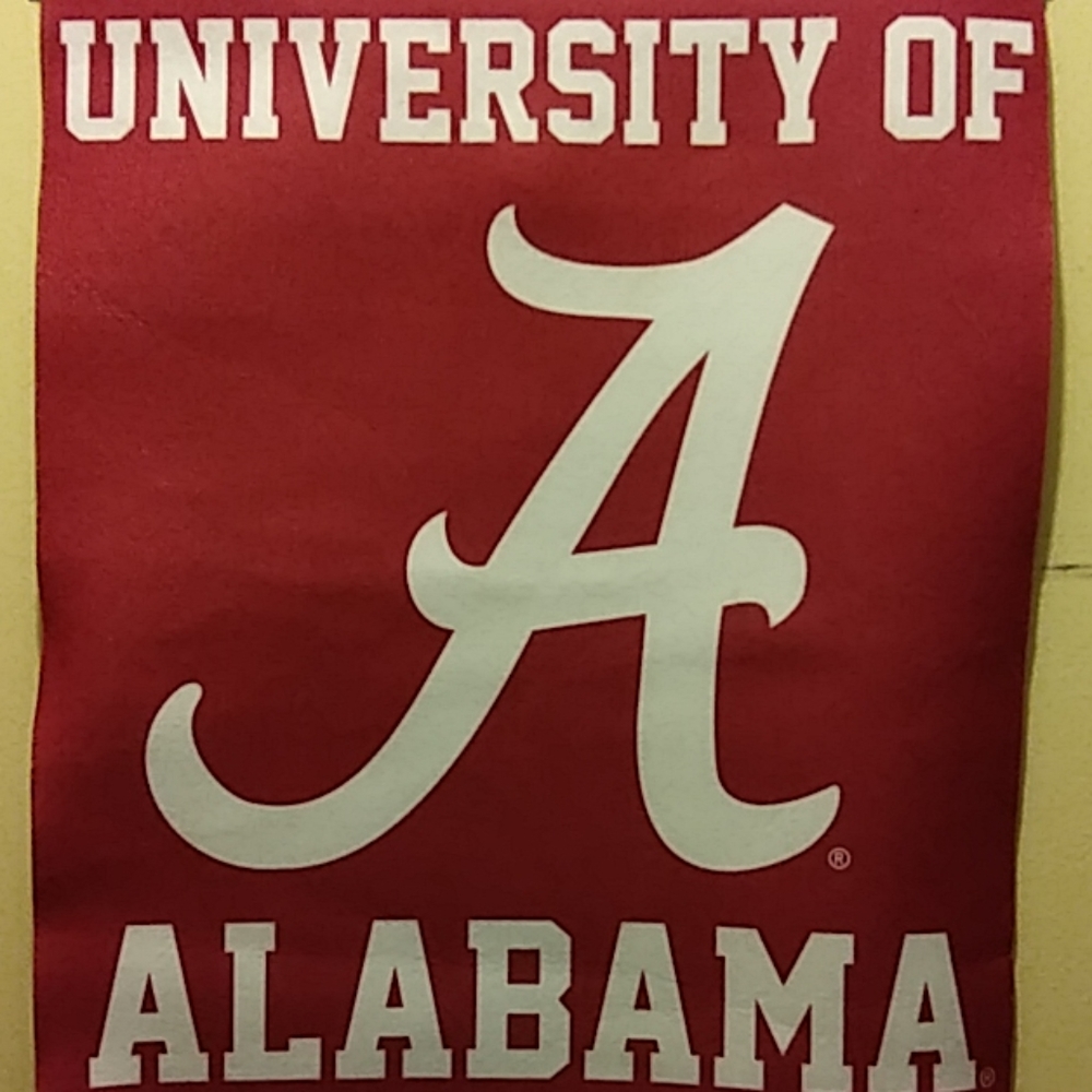 Alabama felt flag